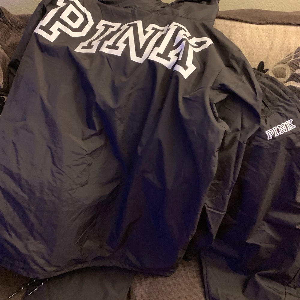 Pink Brand Windbreaker Seeatsuit